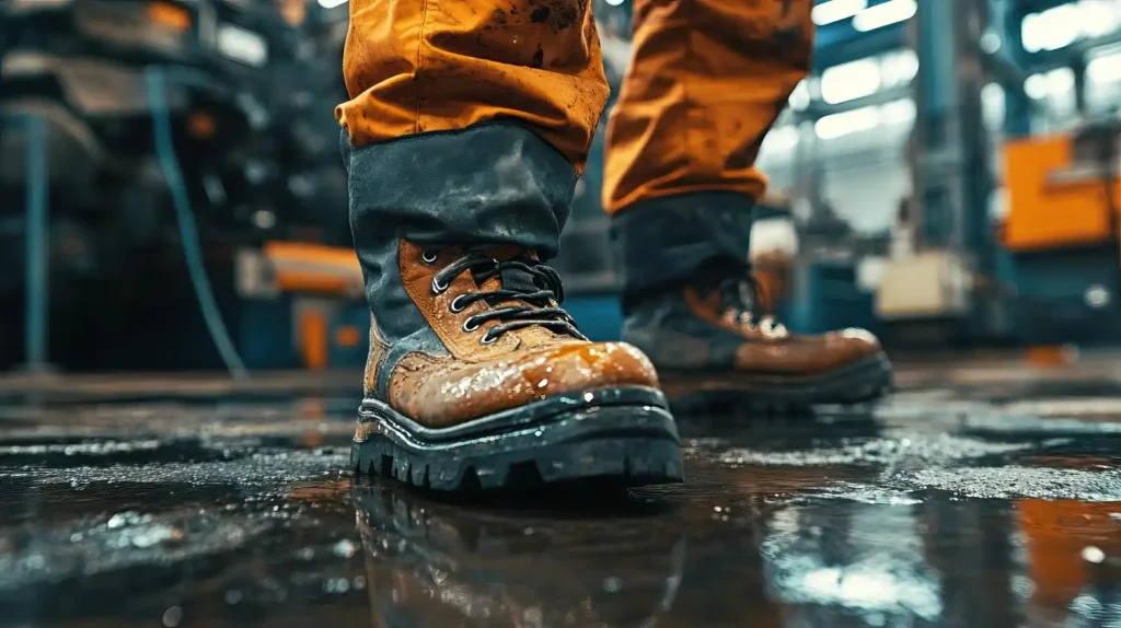 Lava botas industrial mostrando a importância de equipamentos de segurança para higiene e biossegurança em ambientes industriais.